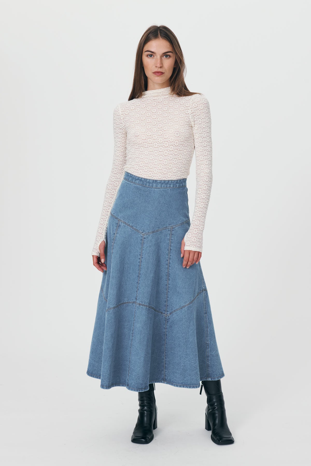 Paloma Organic Midi Skirt