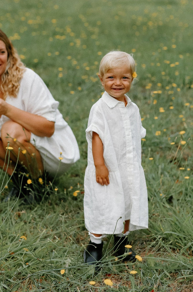Bailey Child Dress Bone