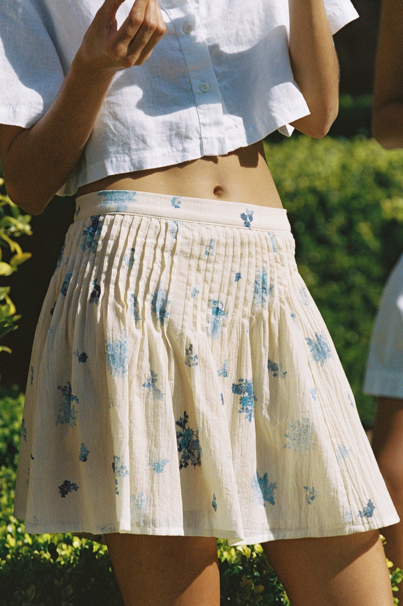 ROWIE The Label - Rita Mini Skirt Lòrien Floral - Skirts