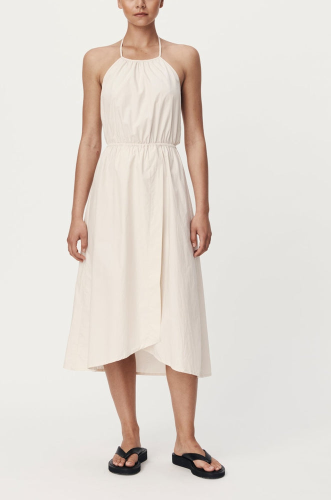 Alola Organic Midi Dress Vanilla
